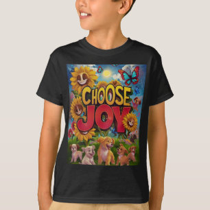 Choose Joy: Inspirational Kids' T-Shirt