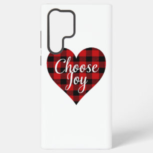 Choose Joy Inspirational Quote Samsung Galaxy Case