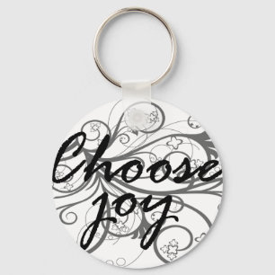 choose joy keychain