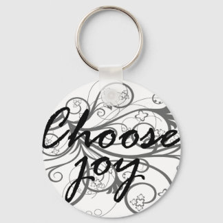 choose joy keychain