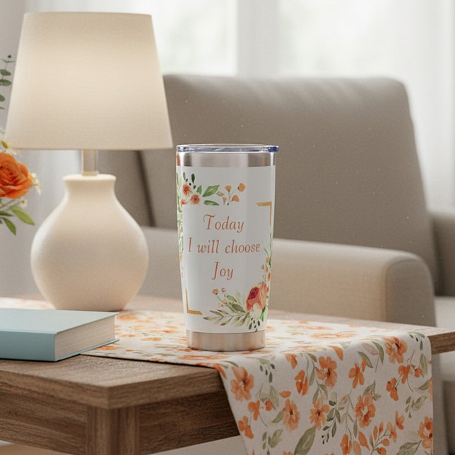 Choose Joy Mug personalized Insulated Tumbler (Creator Uploaded)