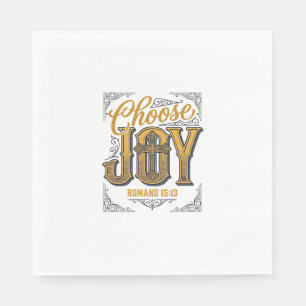 Choose Joy Romans 15_13 Christian Faith Shirt_1 Napkin