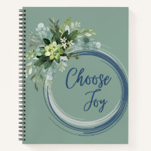Choose Joy Spiral Journal/Notebook