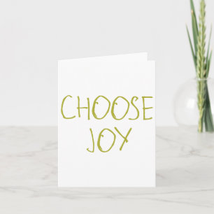 Choose Joy Sticker2  Card