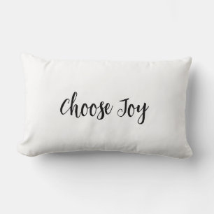 Choose Joy Throw Pillow