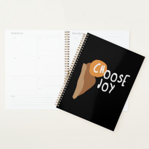Choose Joy - Uplifting Christian Quote Planner