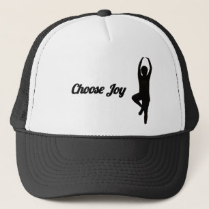 Choose Joy Yoga Hat   Inspirational Mindfulness Tr