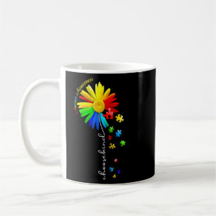 Choose Kind Autism Awareness Sunflower Mom Women K Coffee Mug