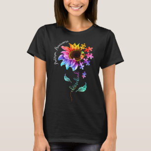 Choose Kind Autism Awareness Sunflower Mom Women K T-Shirt