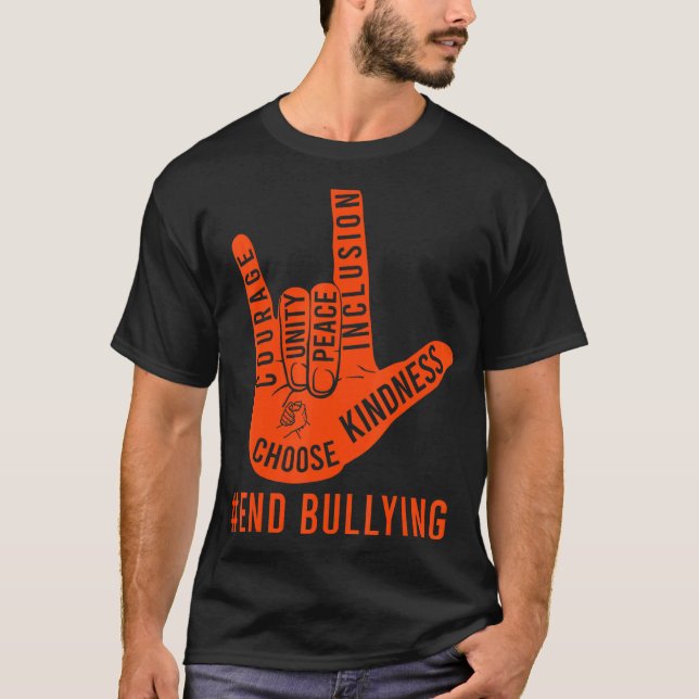 Choose Kindness Acceptation Inclusion Unity Day Or T-Shirt (Front)
