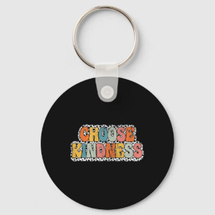 Choose Kindness Groovy Be Kind Teacher Back To Sch Keychain