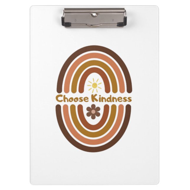 Choose kindness, make the world kinder. clipboard (Front)