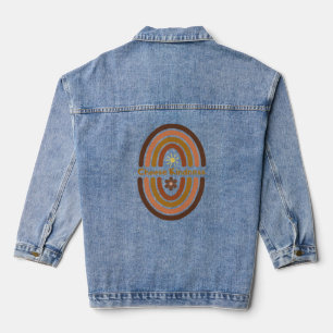 Choose kindness, make the world kinder. denim jacket