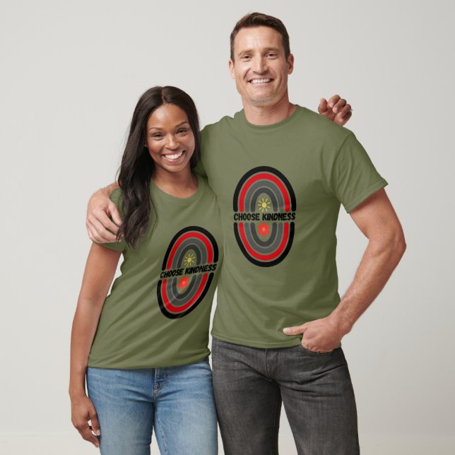 Choose kindness, make the world kinder T-Shirt (Unisex)