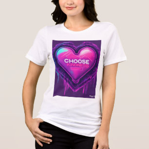 Choose Kindness T-Shirt Style Tri-Blend Shirt