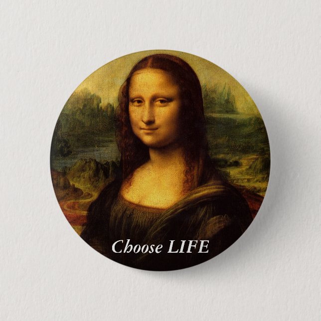 choose LIFE 2 Inch Round Button (Front)