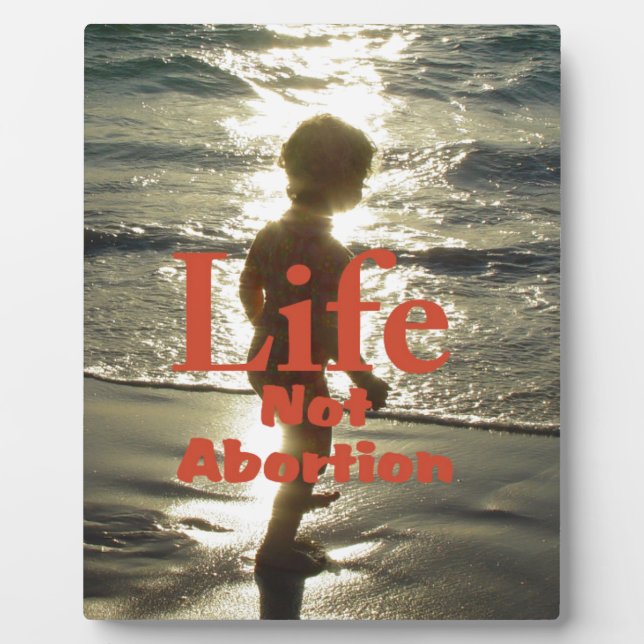 choose life plaque (Front)