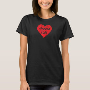 Choose Life Pro Life Raglan T-Shirt