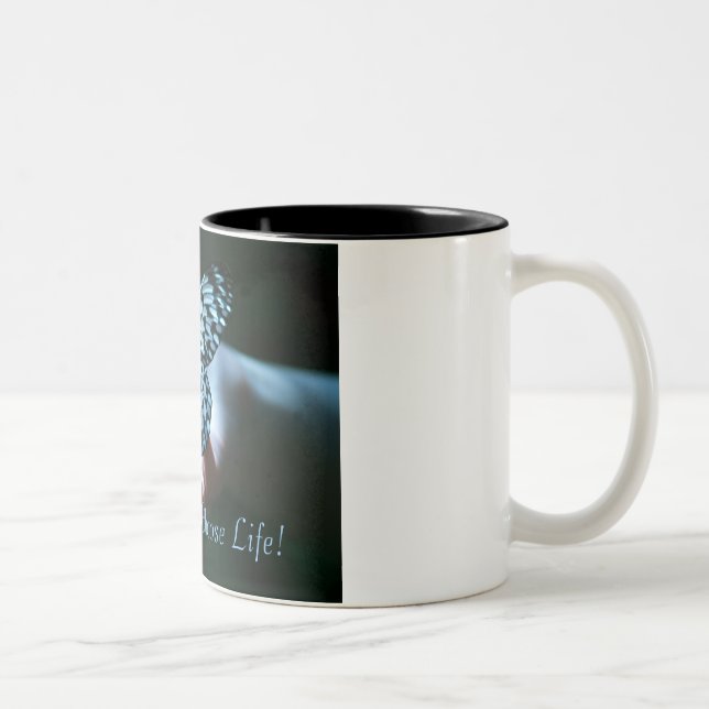 Choose Life! Two-Tone Coffee Mug (Right)