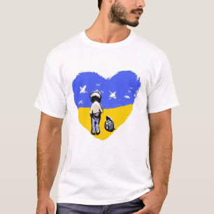 Choose Love No War Ukraine T-shirt