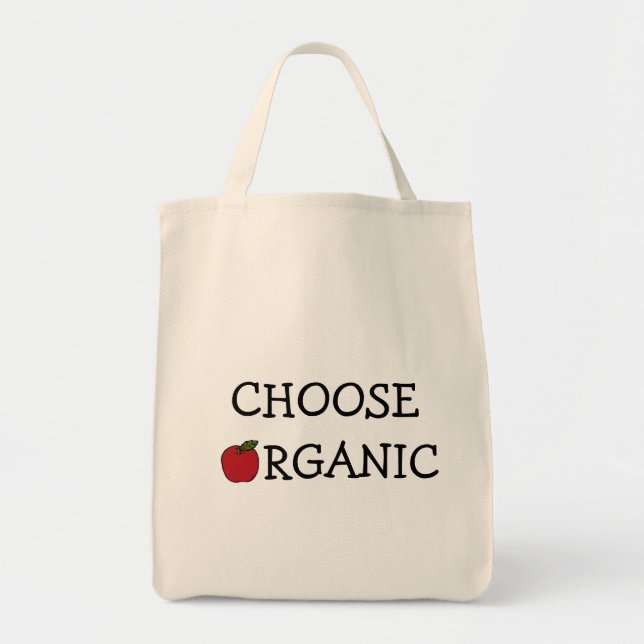 Choose Organic Tote Bag (Front)