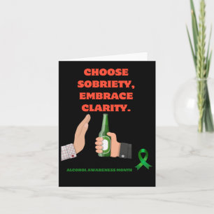 Choose Sobriety Card