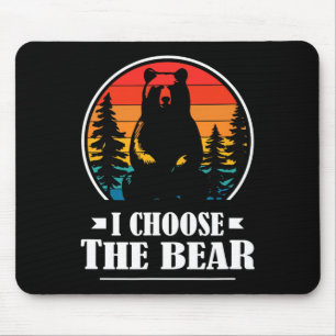 Choose The Bear Feminist Rage Feminism 1  Mouse Pad