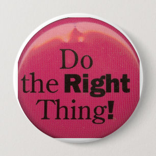 choose this for positivity and keep going 4 inch round button