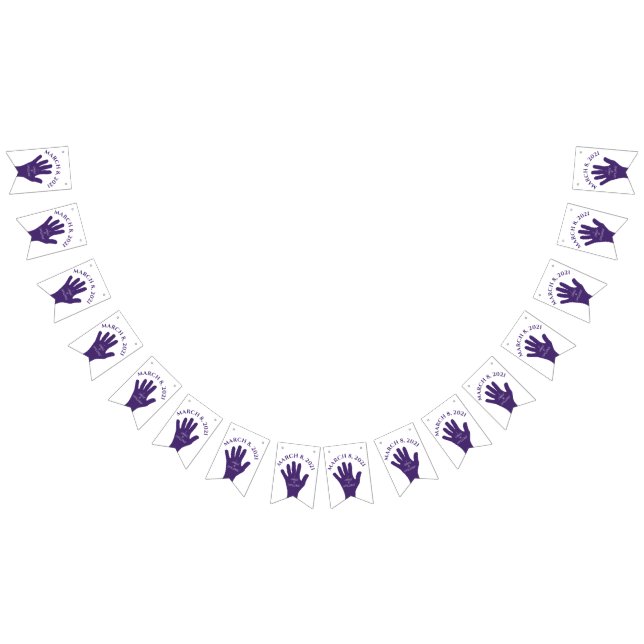 Choose to Challenge March 8 Women's Day 2021 Bunting Flags (All)