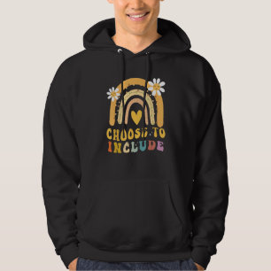 Choose to Include Autism Teacher Special Education Hoodie