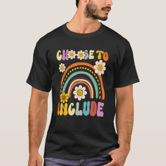 Choose To Include For Autism Teacher Special T-Shirt