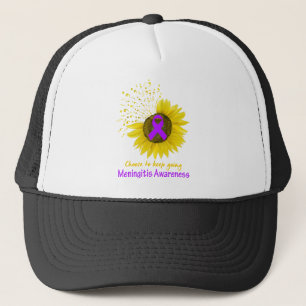 Choose To Keep Going Meningitis Awareness Trucker Hat