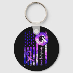Choose To Keep Going Suicide Prevention Awareness  Keychain