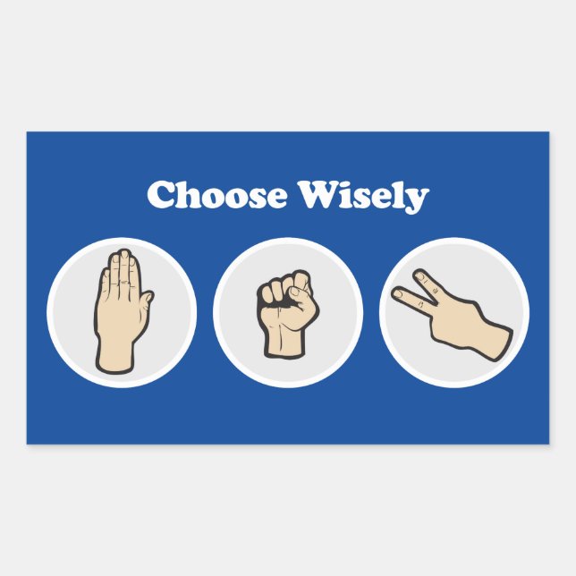 Choose Wisely Sticker (Front)