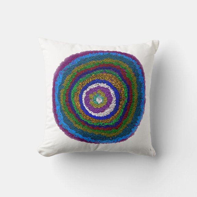 Choose Your Background Circle of Life Pillow (Front)