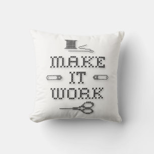 Choose Your Background Colour Throw Pillow