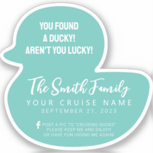 Choose Your Color Cruise Duck