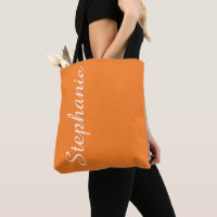 CHOOSE YOUR COLOR Custom Tote with Name