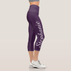 CHOOSE YOUR COLOR custom yoga capri leggings