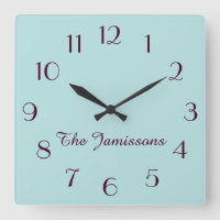 CHOOSE YOUR COLOR, Robins Egg Blue, Personalized
