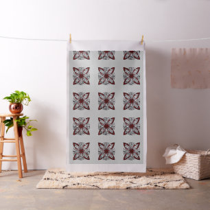 Choose Your Colour Celtic Knot Decorative Pattern Fabric
