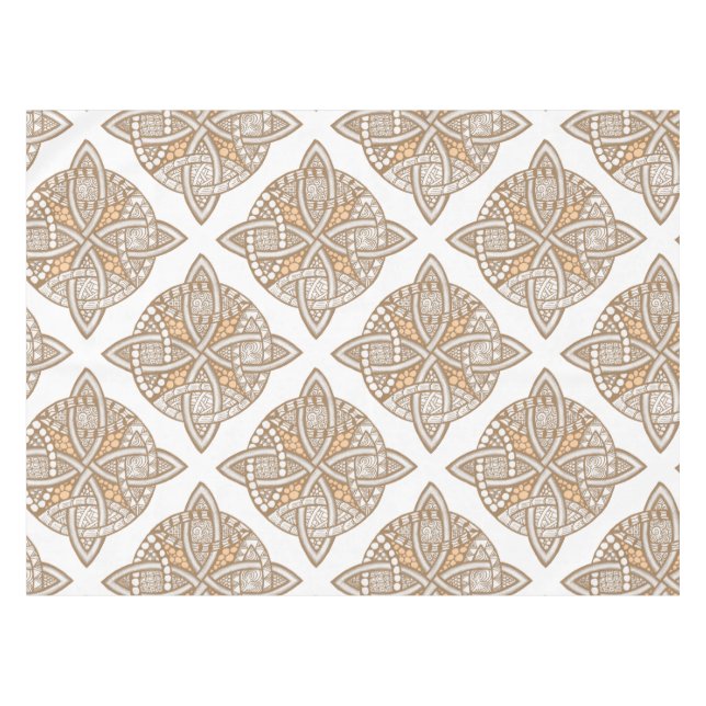 Choose Your Colour Celtic Knot Decorative Pattern Tablecloth (Front (Horizontal))