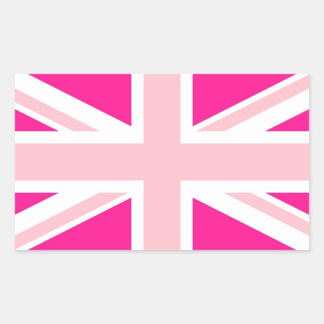 Choose Your Colours Union Jack Sticker (Front)