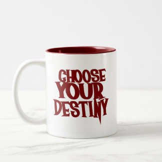 Choose Your Destiny Two-Tone Coffee Mug