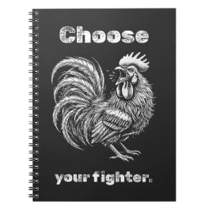 Choose Your Fighter – Demon Rooster. Notebook