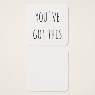 Choose Your Font for these "you've got this" Notes