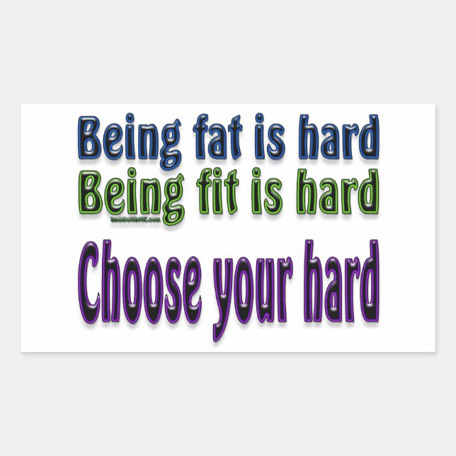 Choose Your Hard Sticker (Front)