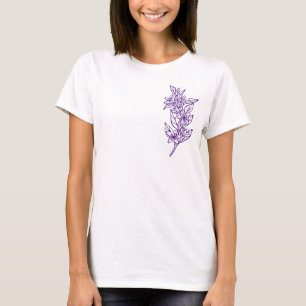Choose Your Own Colour Flowers  - Women's Tee