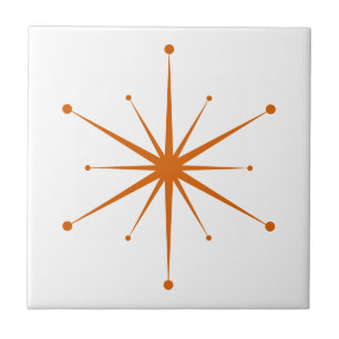 Choose Your Own Colours Retro Atomic Starburst Tile