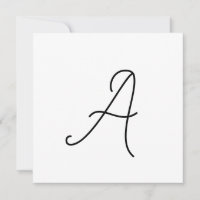 Choose Your Own Letter | Font Style: Alexandria 